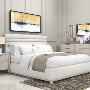 Arris Collection 286Upholstered Panel Bed