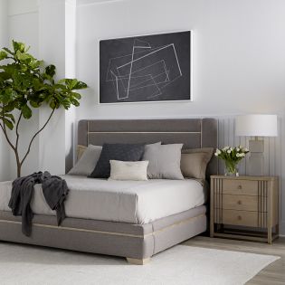 North Side 269125 Upholstered Panel Bed