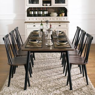 Julie-Black-6Dining Table