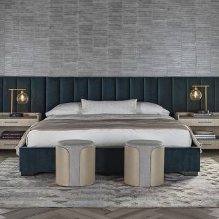  Nina Magon 941230BW  Upholstered Wall Bed (침대+협탁)