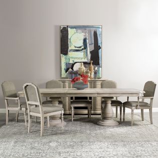 475 Anniston-8Extension Dining Set