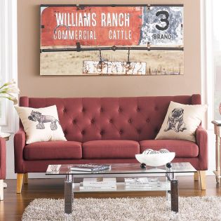 Alfred-Rusty3-Seater Sofa