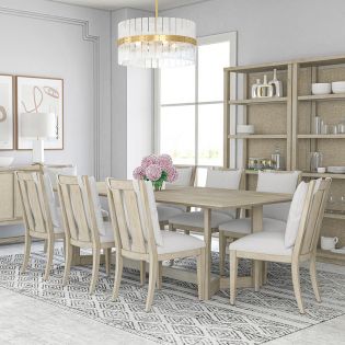  Cotiere 299220  Dining Set (1 Table + 6 Side)