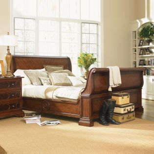 B1097King Sleigh Bed (침대)
