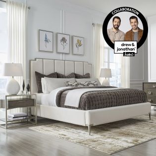 P306DJ BoulevardUpholstered Panel Bed