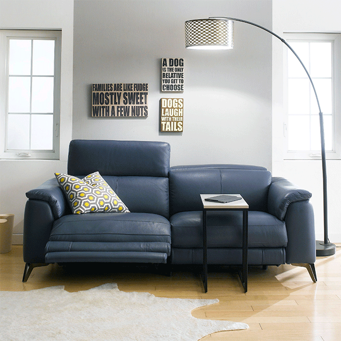 RS-11392Leather Recliner Sofa