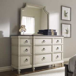 6401 Brookhaven-DM Drawer Dresser & Mirror