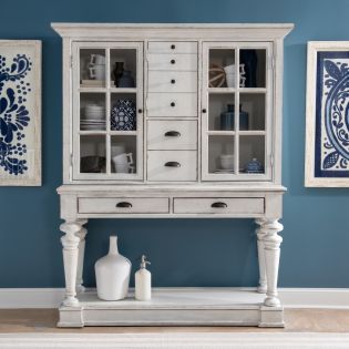 2430 CottageDisplay Cabinet