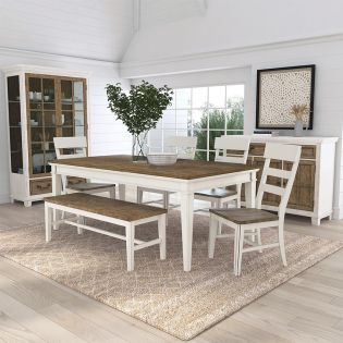 S798 Glen-6BExtension Dining Set