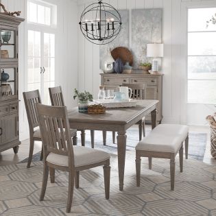 D4352-6DExtension Dining Set