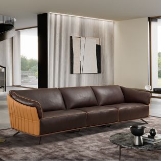 i728 Odeon Leather Sofa