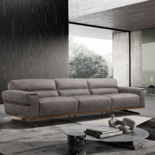 i729 Roger Leather Sofa