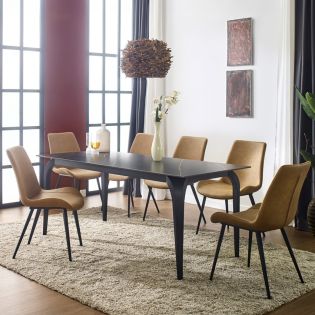 Nicoya-6D Ceramic Dining Set