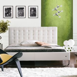 Metro-White Queen Soft Bed