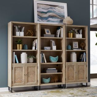 IHP-333-KHA Open Bookcase